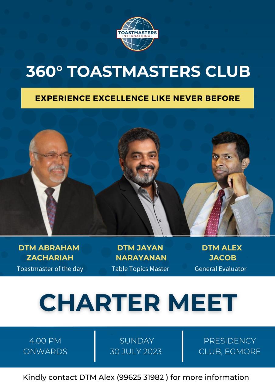 Club officers at the charter meeting